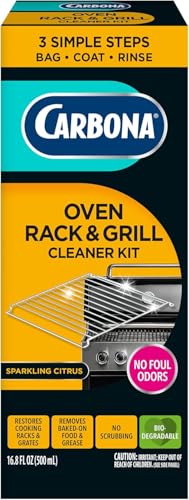 Carbona No Scent 2-in-1 Oven Rack and Grill Cleaner 16.8 oz. Liquid | Liquid - size: 16.8 Fl Oz (Pack of 2)