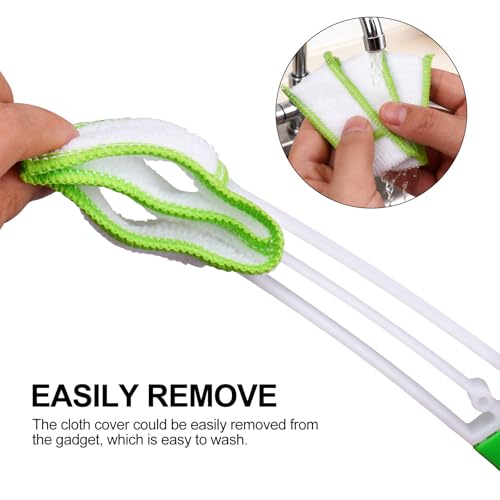 Air Vent Cleaning Brush, Car Vent Cleaner, Duster Brush, Multifunctional, Removable & Washable for Computer Keyboards, Fans, Car Interior Cleaning Air Conditions Fan Dusters