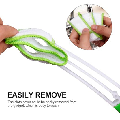 Air Vent Cleaning Brush, Car Vent Cleaner, Duster Brush, Multifunctional, Removable & Washable for Computer Keyboards, Fans, Car Interior Cleaning Air Conditions Fan Dusters