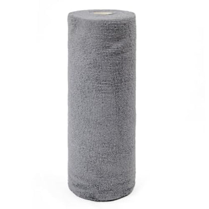 Eforcase Cleaning Towels Disposable Dish Cloths Microfiber Reusable Handy Cleaning Wipes Multi-Purpose Towel Roll Reusable Cleaning Cloths House Kitchen Cleaning Cloth Wiping Dishcloths,20 Count - color: Grey