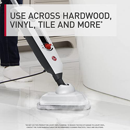 Hoover Steam Complete Steam Mop, Hard Floor Cleaner Machine, Multipurpose Cleaner Machine, Includes Carpet Glide Attachment, Ideal for Hardwood, Vinyl, Tile, Grout and More