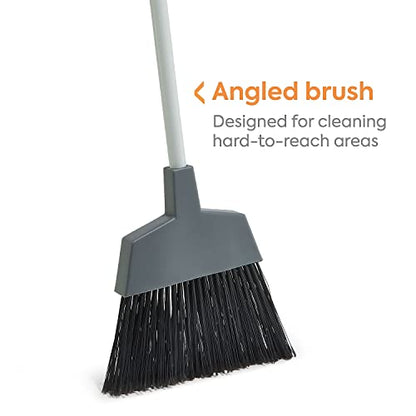 Coastwide Professional 12" Angled Broom, Gray