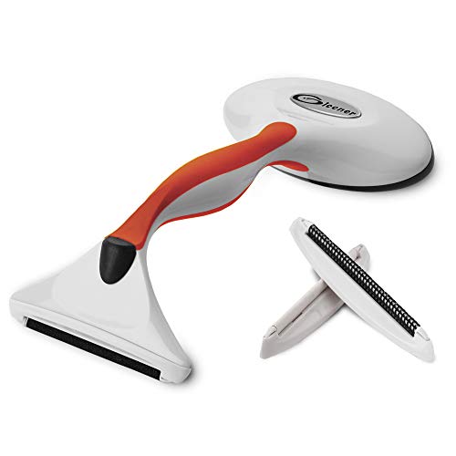 GLEENER Battery-Free Fabric Shaver & Lint Brush | Ultimate Fuzz Remover Sweater Comb | Lint Remover and Depiller for Clothing & Furniture (Burnt Orange) - color: Burnt Orange