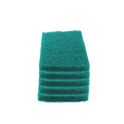Heavy Duty Scour Pads, Non-Scratch Scrub Sponges, ULIFESTAR 5PCS Dish Scrubber Scouring Pads, Dual-Sided Reusable Household Scrub Pads for Dishes,Dish Cleaning Tool,Kitchen Scrubbers & Metal Grills - size: 150*100mm/5.9*3.94''180-240grits