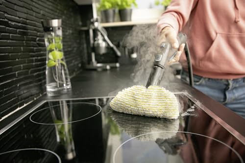 Kärcher Steam Cleaner Hand Cloths, Microfiber - Designed for Karcher SC3 Steam Cleaner Hand Nozzle - for Power Steamers - 2 Pack - style: Hand Cloths