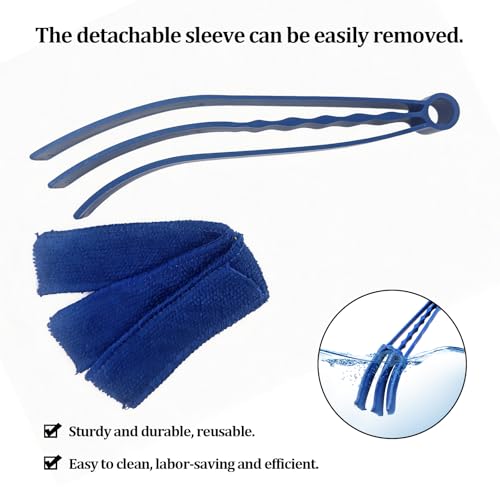 3 Pcs Window Venetian Blind Cleaner Duster Tool,Washable Mini Handheld Brush Dusting Cleaner Tool for Dust Removal in Blinds, Fans, and Air Vents - style: 3 Pcs