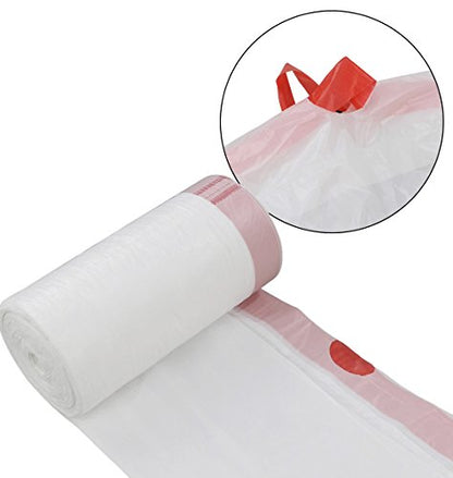 1.2 Gallon Drawstring Trash Bags, 2 Rolls/120 Counts - style: 1.2 gallon with drawstring