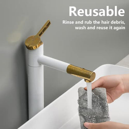 Retractable Gap Dust Cleaner, Under Refrigerator/Sofa Cleaning Tool, Microfiber Gap Duster with Extendable Pole 32-100 Inches, Suitable for Underneath Cleaning of Furniture, Fridges, Couch, Bed Gray - size: 32-100 Inch