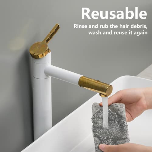 Retractable Gap Dust Cleaner, Under Refrigerator/Sofa Cleaning Tool, Microfiber Gap Duster with Extendable Pole 25-55 Inches, Suitable for Underneath Cleaning of Furniture, Fridges, Couch, Bed - size: 25-55 Inch