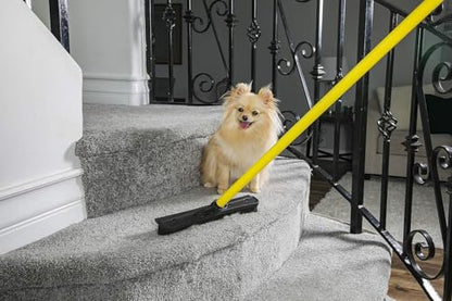 FURemover Pet Hair Removal Rubber Broom, 58" Telescopic Handle - size: 58" Telescopic Handle