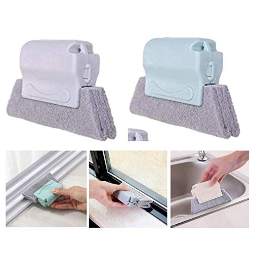 BAIHUI Hand-held Groove Gap Cleaning Tools, Window Door Sliding Track Cleaning Brush, for Cleaning Quickly Clean All Corners and Gap ,6 Pieces