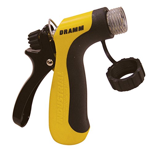 Dramm 12743 Industrial Hot Water Pistol, Brass, No Size, Yellow - color: Yellow, style: Hot Water Pistol