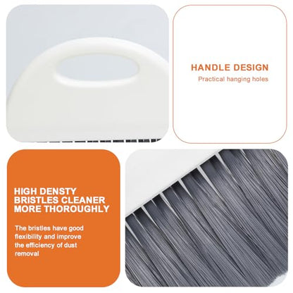 Mini Dustpan and Brush Set, Small Handheld Dust Pan with Clean Broom for Home, Kitchen, Desktop, Sofa, Keyboard, Table and Pet Cages(Cute Animal)