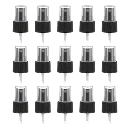 uxcell Spray Top 50Pcs 24/410 Plastic Fine Mist Reusable Replacement Black | Spray Bottle Pump Plastic Top Reusable Replacement for Cosmetic Perfume and Body Sprays Bottle - color: Black, size: 24/410
