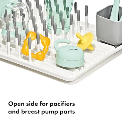 OXO Tot Baby Bottle Drying Rack, Gray, Newborn Essentials Must-Have