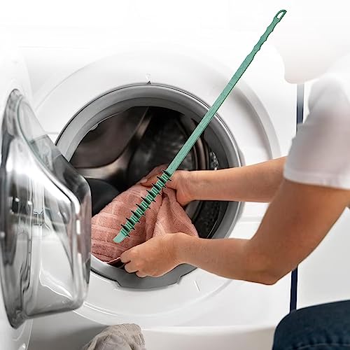Dryer Vent Cleaner Brush Nylon Double Side Brush Long Flexible Refrigerator Coil Brush for Household Cleaning (Green) - color: Green