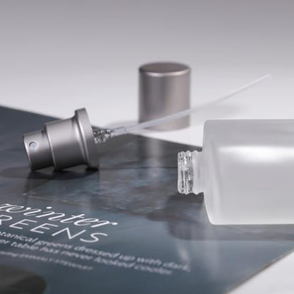 50ml/1.7 Oz Frosted Glass Spray Bottle Perfume Atomizer,Refillable Perfume Spray Bottle Perfume Bottles Empty with 3 Kinds of Perfume Dispenser (Frosted Glass 50ml) - style: Frosted Glass 50ml