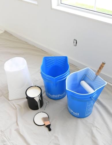 MultiPail™ 5-Gallon Multi-Use Bucket with Built-in Paint Tray, Dustpan Edge & Pour Spout