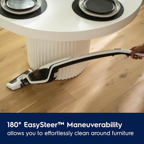 Electrolux Ergorapido Cordless 2-in-1 Vacuum Cleaner with High Suction Power and 180° EasySteer Mobility, 48-Minute Run Time, 2 Power Modes, Satin White - style: Standard