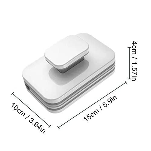 Magnetic Window Cleaner, Double Sided Window Glass Wiper Washing Brush Tools Washing Cleaning Tool for 3 to 10mm Glasses