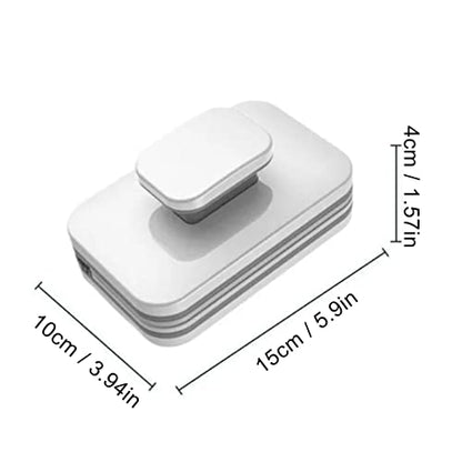 Magnetic Window Cleaner, Double Sided Window Glass Wiper Washing Brush Tools Washing Cleaning Tool for 3 to 10mm Glasses
