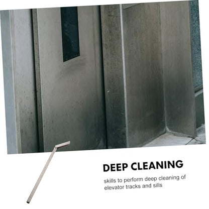 PRETYZOOM Elevator Groove Scraper Tool for Efficient Gap Cleaning and Maintenance Office and Residential Buildings Innovative Design for Deep Debris Removal and Enhanced Performance - size: 23.50X4.00X1.00CM