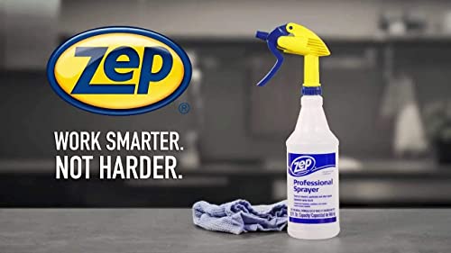 Zep Professional Sprayer Bottle 32 ounces (Pack of 1) Up to 30 Foot Spray, Adjustable Nozzle