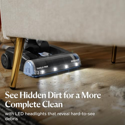 Bissell CleanView Max Tangle-Free Rewind Pet Hair Vacuum with LED Headlights, Tangle-Free Brush Roll, Automatic Cord Rewind, Included pet Tools, 4073L - style: CleanView Max Tangle-Free Rewind