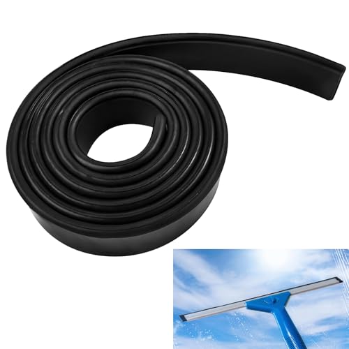 Premium Silicone Squeegee Rubber Replacement - 41in Roll | Versatile Squeegee Blade for Shower, Window & Glass Cleaning