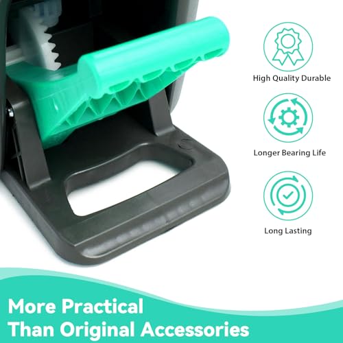 Larrel 4 Pcs Spin Mop Replacement Parts, Pedal Bearing Replacement for Ocedar Mop Bucket One Way Clutch Gear Sprockets Repair Compatible with 90% Rotation Mops Bucket on The Market