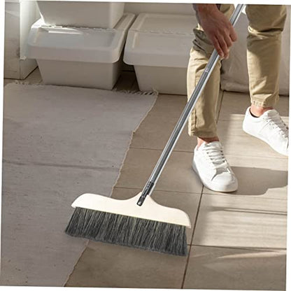 Ipetboom Detachable Long Handle Soft Bristle Sweep Broom Indoor Broom Kitchen for Sweeping