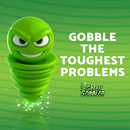 Green Gobbler Hair Grabber Drain Snake - 5 Pack (Great for Sink & Shower Clogs)