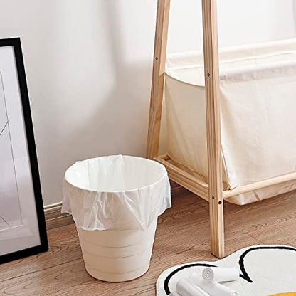 Beneval 4 Gallon Small Trash Bags, 250 Count, Unscented, Transparent, Durable, Ideal for Bathroom, Kitchen, Office, Bedroom - style: 4 Gallon-250 Count