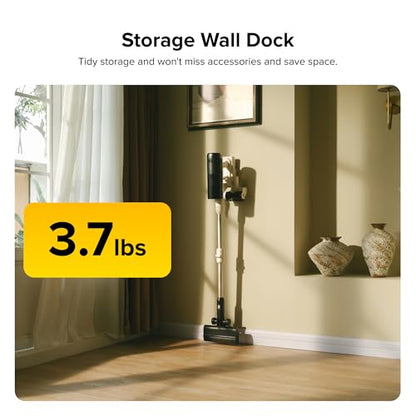 roborock H60 Pro Cordless Stick Vacuum Cleaner, 170AW Suction Power, 80-Min Runtime, 90° Bendable Tube, Dust-Detecting LED, Anti-Tangle Vacuum Cleaner for Home, Carpets, Hard Floors & Pet Hair - size: H60 Pro