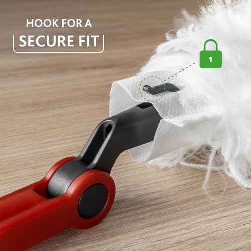 O-Cedar Flex & Catch Heavy Duty Dusting Refills (10 Count) | Disposable Duster Refill | Traps 3X More Dust Than Traditional Feather Duster - size: 10 Refills
