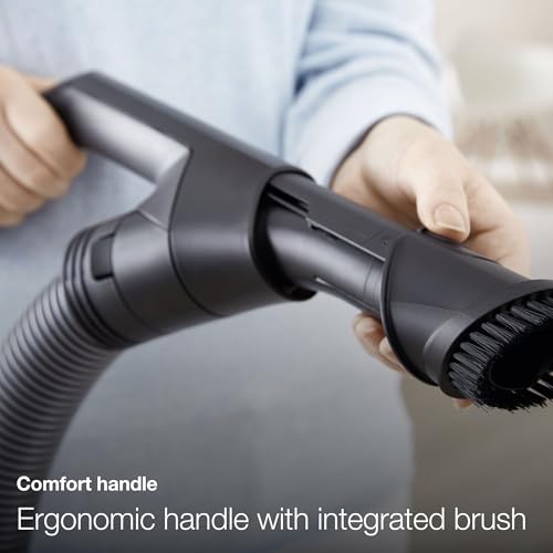 Miele Blizzard CX1 Turbo Team Bagless Canister Vacuum, Tech Blue - Portable, Household - color: Tech Blue, style: Turbo
