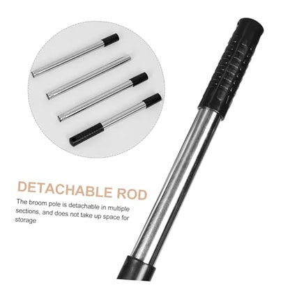 Cabilock Handheld Carpet Sweeper with Adjustable Handle Portable PET Hair and Dust Cleaner Manual Non-Electric Rug Roller Brush for Home and Office Cleaning