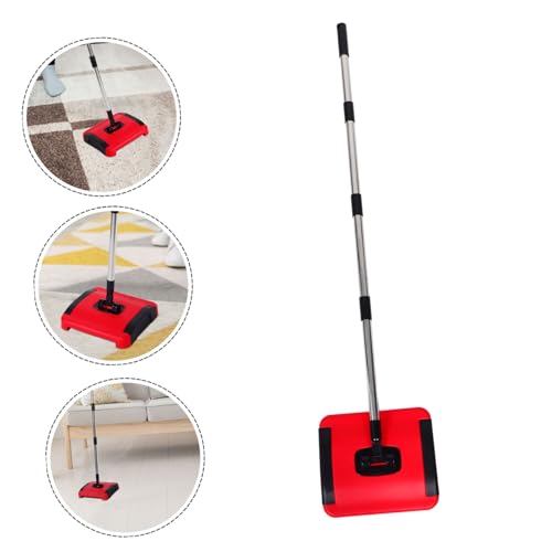 Zerodeko Cordless Handheld Vacuum Cleaner Vacuum for Carpet Hand Push Sweeper Non-Electric Floor Roller Sweeper for Home Pet Hair