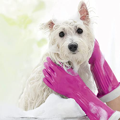 PLAYTEX Living Reuseable Rubber Cleaning Gloves (Medium, 3 Pairs), Premium Protection Reusable Household Gloves - size: Medium (Pack of 3)