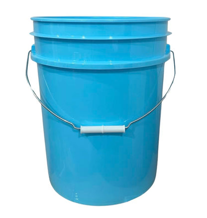 House Naturals 5 Gallon Premium HPDE Plastic Bucket - Made in USA Food Grade Storage Container, BPA Free All Purpose Pail (1, Aqua) - color: Aqua