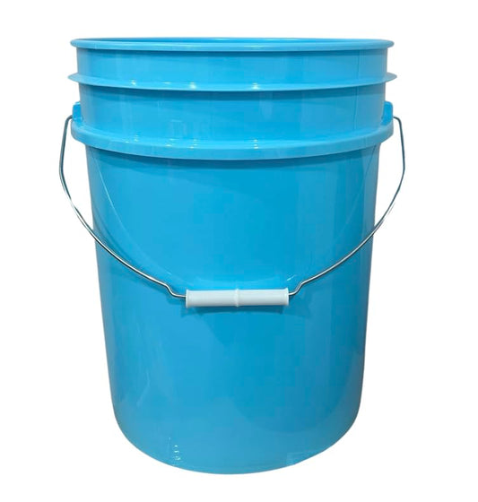 House Naturals 5 Gallon Premium HPDE Plastic Bucket - Made in USA Food Grade Storage Container, BPA Free All Purpose Pail (1, Aqua) - color: Aqua