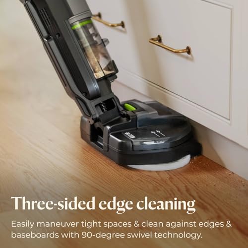 Bissell® SpinWave® + Vac Cordless, Hard Floor Spin Mop + Vacuum, Lay-Flat, Multi-Use Cleaning, Hard Floor Sanitize Formula Included - style: Cordless + Vac