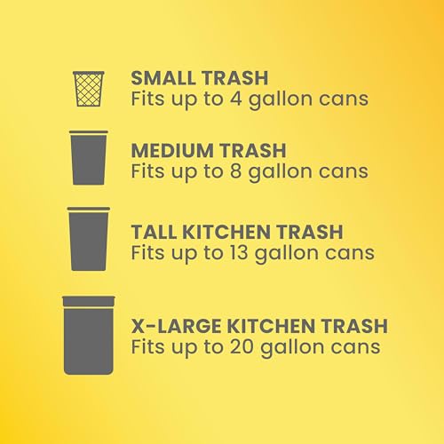 Glad ForceFlex Tall Kitchen Drawstring Trash Bags, 13 Gal, Fragrance Free (Package May Vary) (Pack of 240) - size: 1 Count (Pack of 240)