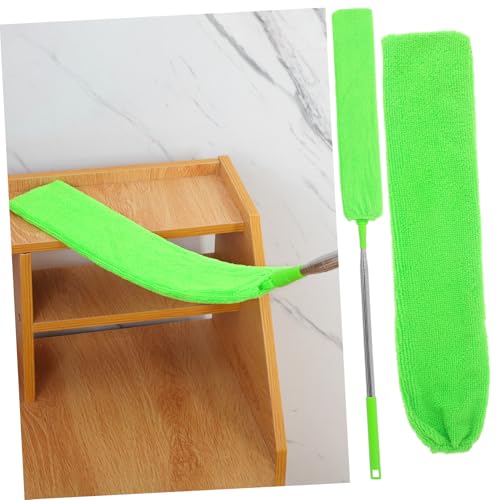 Cabilock Extendable Gap Duster Retractable Pole Washable Brush for Furniture Cleaning Long Reach under Appliance Home Cleaning Tool - size: 43.00X7.50X0.20CM
