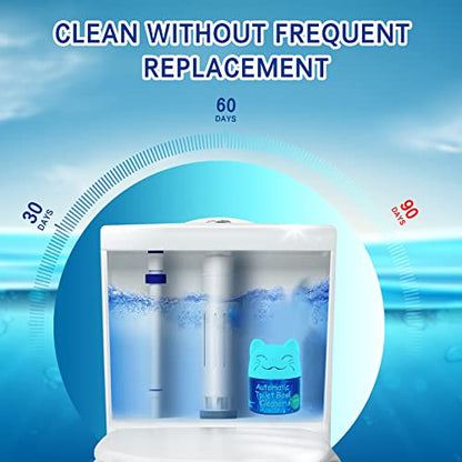 Simple Life Toilet Bowl Cleaner | Automatic Long-Lasting Toilet Bowl Cleaner Tablets | Easy-To-Use, Septic Safe Toilet Cleaner in Bottle | Powerfully Cleans and Prevent Stain Build Up | 3 Count - size: 3 Count (Pack of 1)