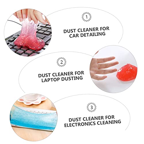 DOITOOL 20pcs Keyboard Cleaning Gel Versatile Dust Remover for and Automotive Detailing Reusable Electronics Gel for Dust Removal