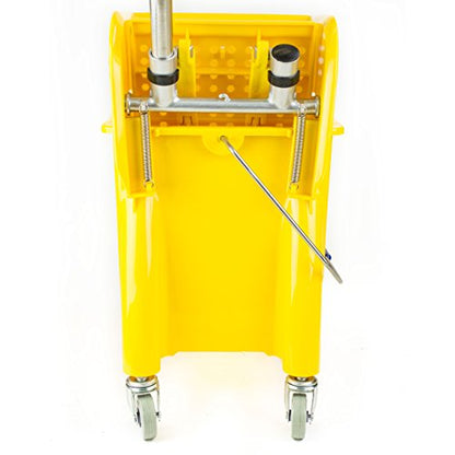RKMW24-Y Side Press Wringer Replacement for Commercial Mop Bucket 24 qt / 6 gal (Yellow)