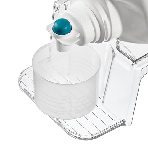 iDesign Laundry Detergent Holder, Clear, 3-Pack | Liquid Detergent Stand, Laundry Room Organization - color: Clear, style: Pack of 3