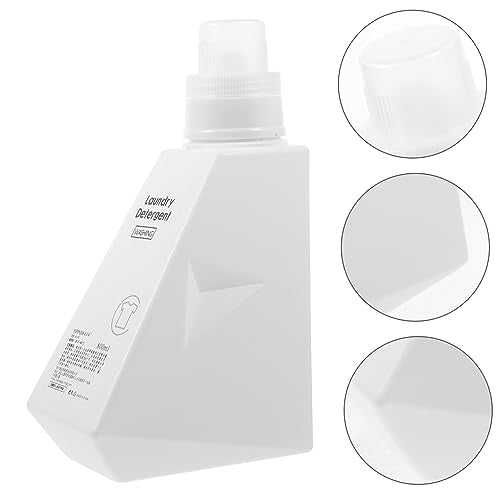 Refillable Laundry Bottle Softener Dispenser with Sealed Design for Liquid Soap Shampoo and Shower Gel Compact and Portable Storage