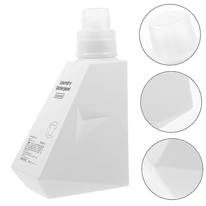 Refillable Laundry Bottle Softener Dispenser with Sealed Design for Liquid Soap Shampoo and Shower Gel Compact and Portable Storage